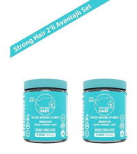 Vita Bear Strong Hair Gummy Elmalı 2x60 Tablet