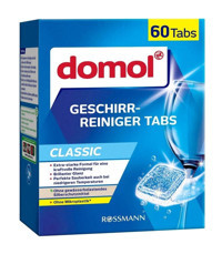 Domol Tablet Bulaşık Makinesi Deterjanı 60 Adet