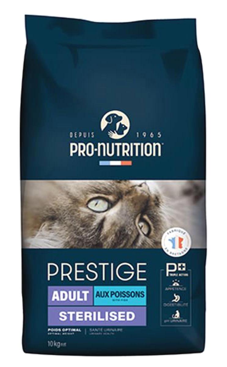 Pro Nutrition Prestige Morina Balığı-Somonlu Kısırlaştırılmış Yetişkin Kuru Kedi Maması 10 kg