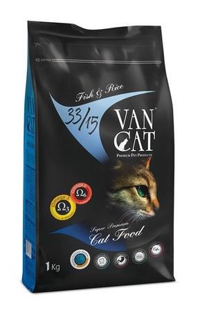 Vancat Somonlu Yetişkin Kuru Kedi Maması 1 kg