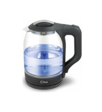 Kiwi KK-3323 Cam 1.8 lt 2000 W Klasik Siyah Kettle