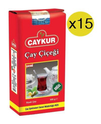 Çaykur Çay Çiçeği Dökme Çay 15x500 gr