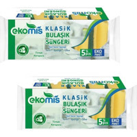 Ekomis Klasik Bulaşık Süngeri 2x5'li