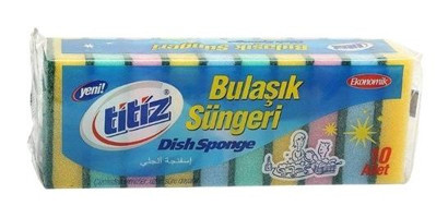 Titiz Bulaşık Süngeri 10'lu