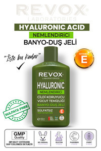 Revox Rhyaluronic Hyaluronik Asitli Sülfatsız Duş Jeli 400 ml