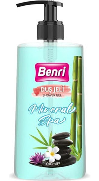 Benri Mineral Spa Mineral Duş Jeli 1000 ml