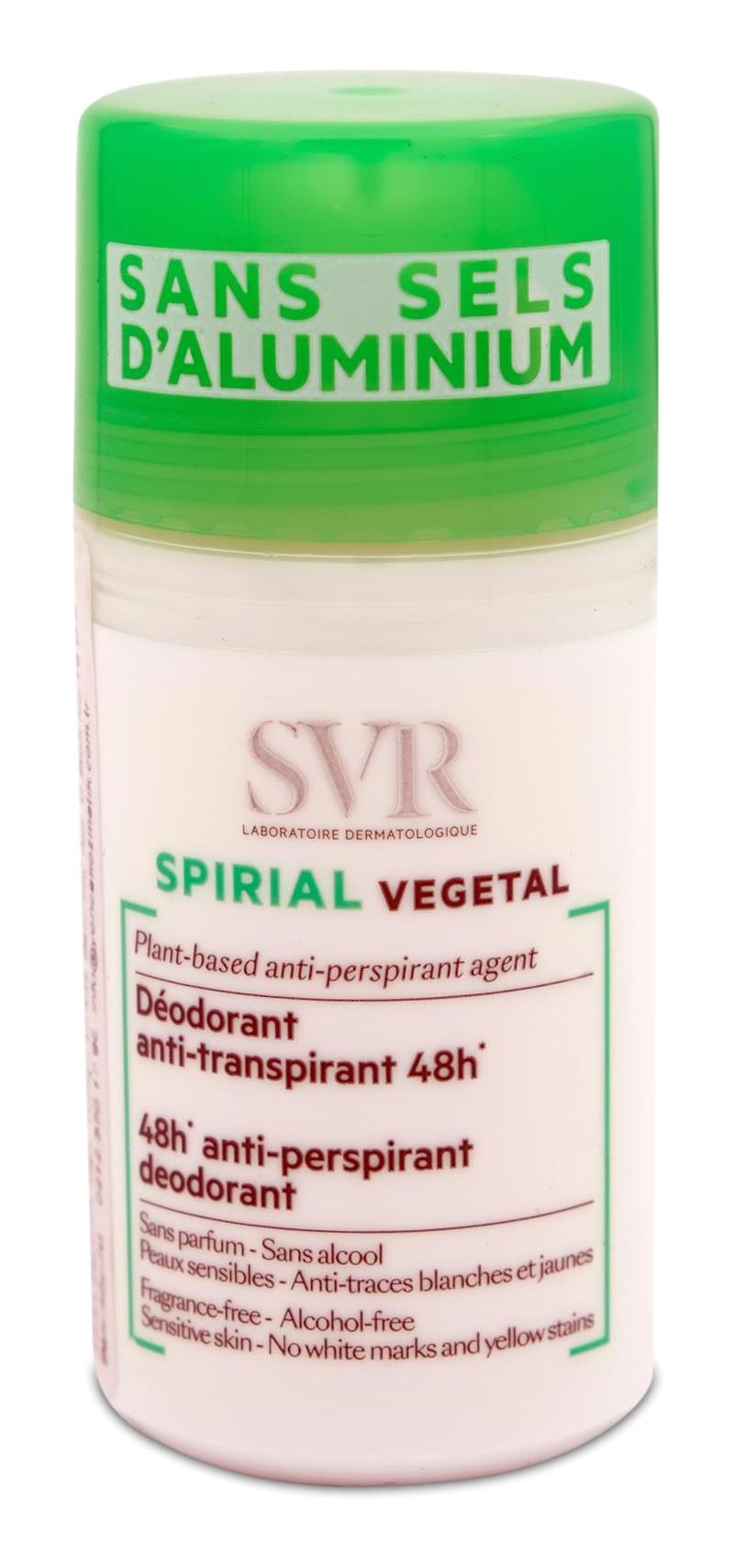 Svr Spirial Antiperspirant Roll-On Unisex Deodorant 50 ml