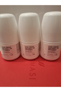 Farmasi Stay Fresh Roll-On Erkek Deodorant 3x50 ml
