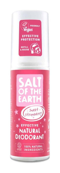 Salt Of The Earth Sweet Strawberry Sprey Kadın Deodorant 100 ml