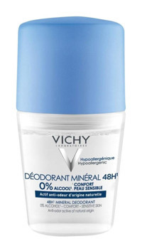 Vichy Mineral Roll-On Unisex Deodorant 50 ml