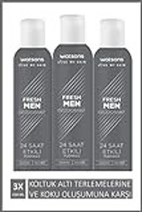 Watsons Fresh Sprey Erkek Deodorant 3x150 ml