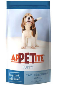 Appetite Puppy Kuzu Etli Büyük Irk Yavru Kuru Köpek Maması 3 kg