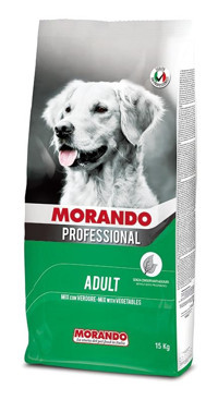 Morando Mix Sebzeli Tüm Irklar Yetişkin Kuru Köpek Maması 15 kg