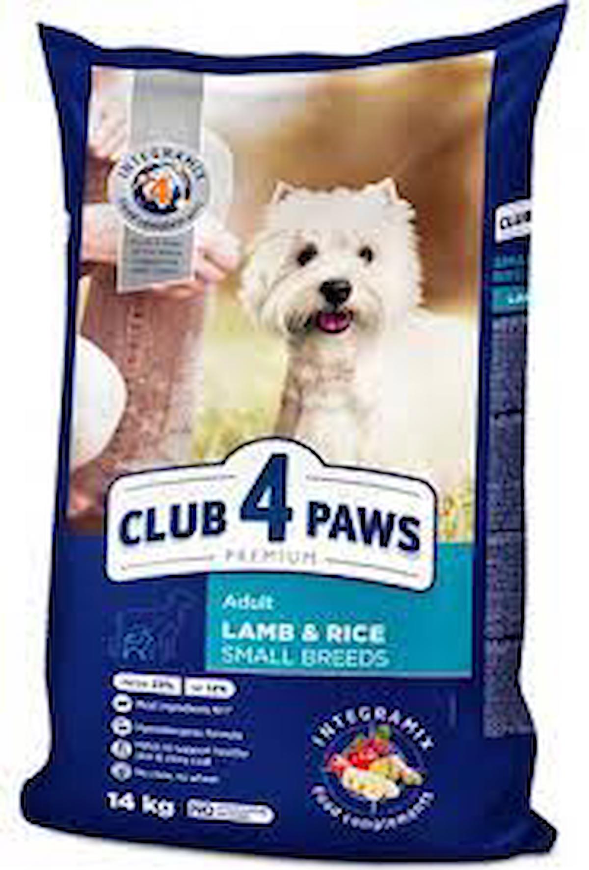 Club 4 Paws Premium Kuzu Etli Pirinçli Yetişkin Kuru Köpek Maması 14 kg