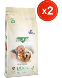 Bonacibo Super Premium Kuzu Etli Pirinçli Yetişkin Kuru Köpek Maması 2x4 kg