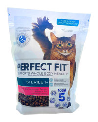 Perfect Fit Steril 1+ Sığır Etli Yetişkin Kuru Kedi Maması 750 gr