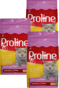 Pro Plan Multi Colour Tavuklu Yetişkin Kuru Kedi Maması 3x1.2 kg