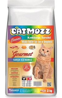 Catmozz Gourmet Karışık Yetişkin Kuru Kedi Maması 3 kg