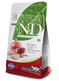 N&D Natural & Delicious Tavuklu Nar Yetişkin Kuru Kedi Maması 1.5 kg