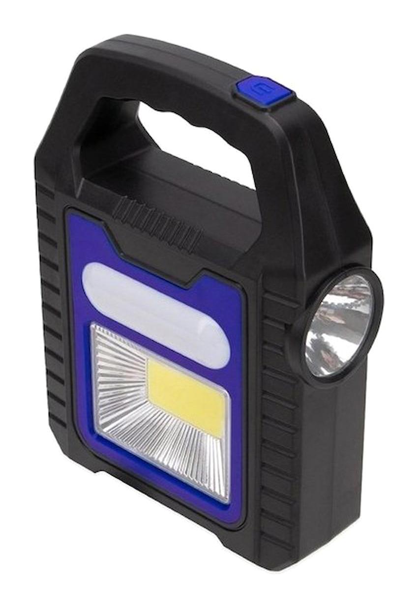 Cata CT-9955 Hazar Şarjlı Güneş Enerjili Led El Feneri