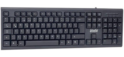 Hello HL-18742 USB Kablolu Standart Q Klavye