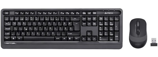 A4Tech FG1010F USB Kablosuz F Klavye Mouse Seti