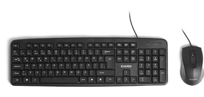 Dark DK-AC-KM1030 Kablolu Q Klavye Mouse Seti
