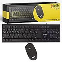 Hello HL-2573 Işıklı Kablolu Oyuncu Klavye Mouse Seti