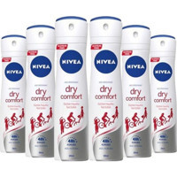 Nivea Dry Comfort Sprey Kadın Deodorant 6x150 ml