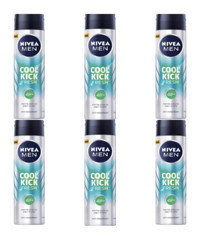 Nivea Cool Kick Fresh Sprey Erkek Deodorant 6x150 ml
