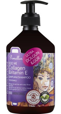 Pomellos Collagen & Vitamin E Ultra Dolgunlaştırıcı Gürleştirici Şampuan 500 ml