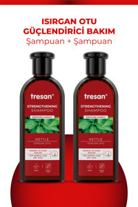 Tresan Nettle Dökülme Karşıtı Normal İçin Şampuan 2x300 ml