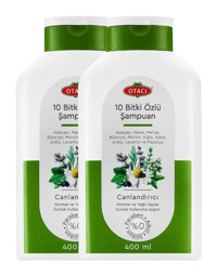 Otacı 10 Bitki Özlü Canlandırıcı Şampuan 2x400 ml