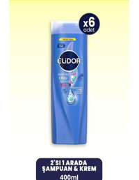 Elidor Superblend 2'si 1 Arada Kepek Karşıtı Şampuan 6x400 ml