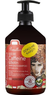 Pomellos Caffeine & Biotin Dökülme Karşıtı Şampuan 500 ml