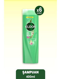 Elidor Superblend Güçlendirici Hızlı Uzatan Şampuan 6x400 ml