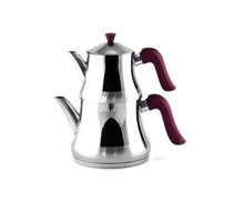 Fms 4059 Yıldız Orta Boy Çelik Çaydanlık Mürdüm