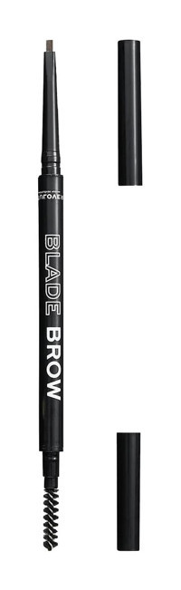 Relove by Revolution Blade Brown Asansörlü Çift Taraflı Mikro Kaş Kalemi Kahverengi