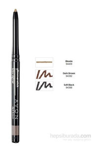 Avon Glimmersticks Dark Brown Asansörlü İnce Uçlu Kaş Kalemi Kahverengi