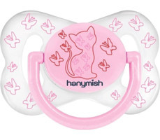 Hanymish Kelebek No:3 18-24 Ay Pembe Emzik