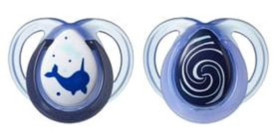Tommee Tippee Gece 0-6 Ay 2'Li Lacivert Emzik