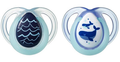 Tommee Tippee Night Time 2'Li 0-6 Ay 2'Li Mavi Emzik