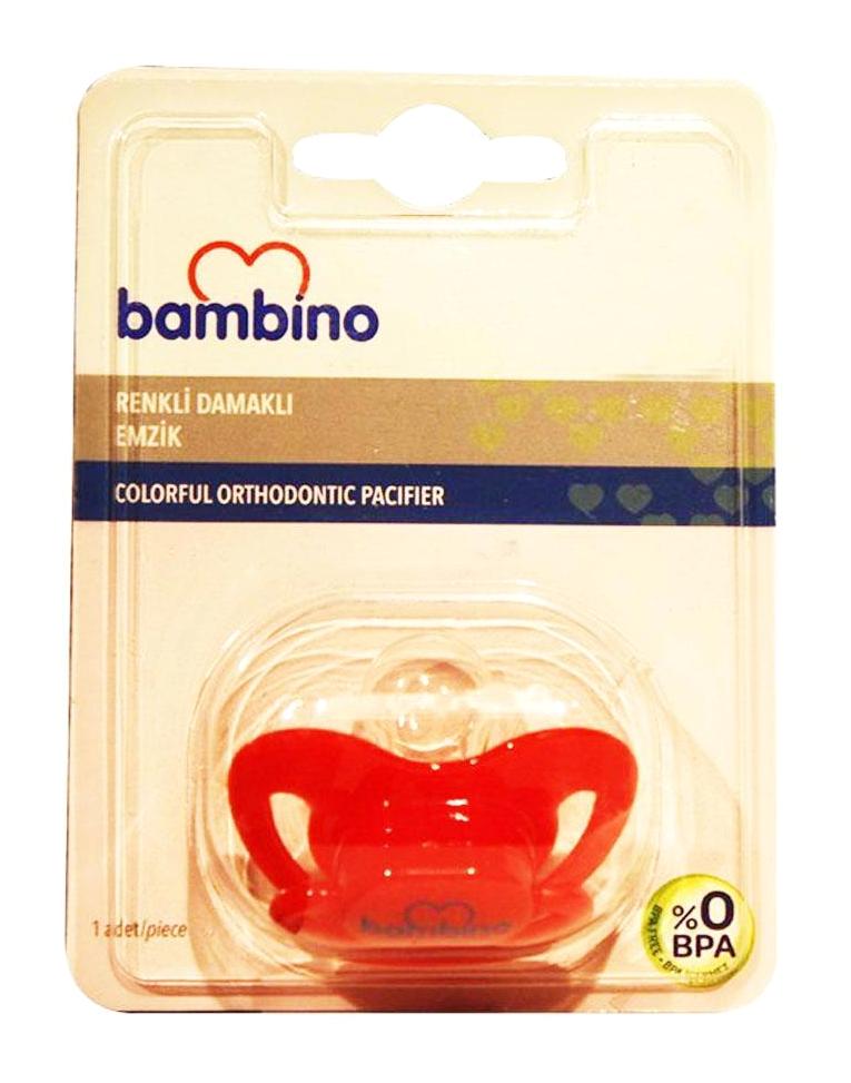 Bambino 18+ Ay Kırmızı Emzik