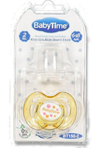 Babytime 6-18 Ay Sarı Emzik