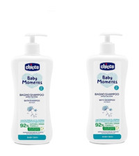 Chicco Baby Moments Aynısefa Bebek Şampuanı 2x750 ml
