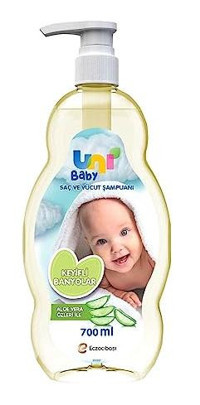 Uni Baby Keyifli Banyo Aloe Veralı Bebek Şampuanı 700 ml