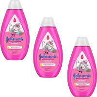 Johnson's Baby Kral Şakir Işıldayan Parlaklık Argan Yağlı Bebek Şampuanı 3x500 ml