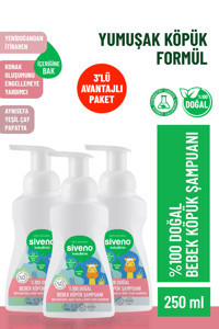 Siveno Bebek Şampuanı 3x250 ml