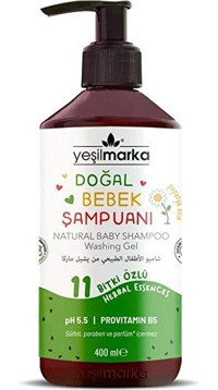 Yeşilmarka Doğal Karpuzlu Bebek Şampuanı 400 ml
