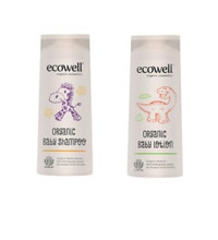 Ecowell Organik Bebek Şampuanı 2x300 ml